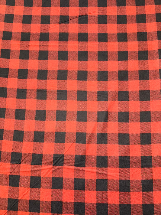 Living the Dream - Flannel Plaid Red Y4537-82