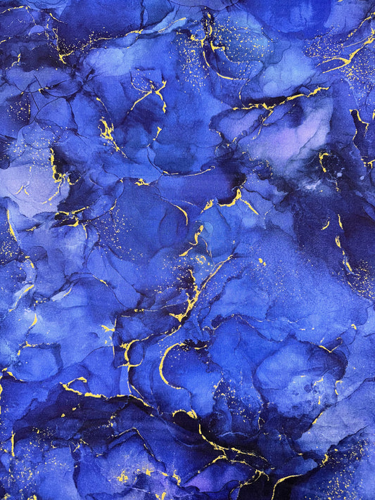 Midas Blue with Gold accents Only 1m available.