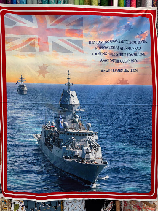 Navy Rememberance Panel 36”