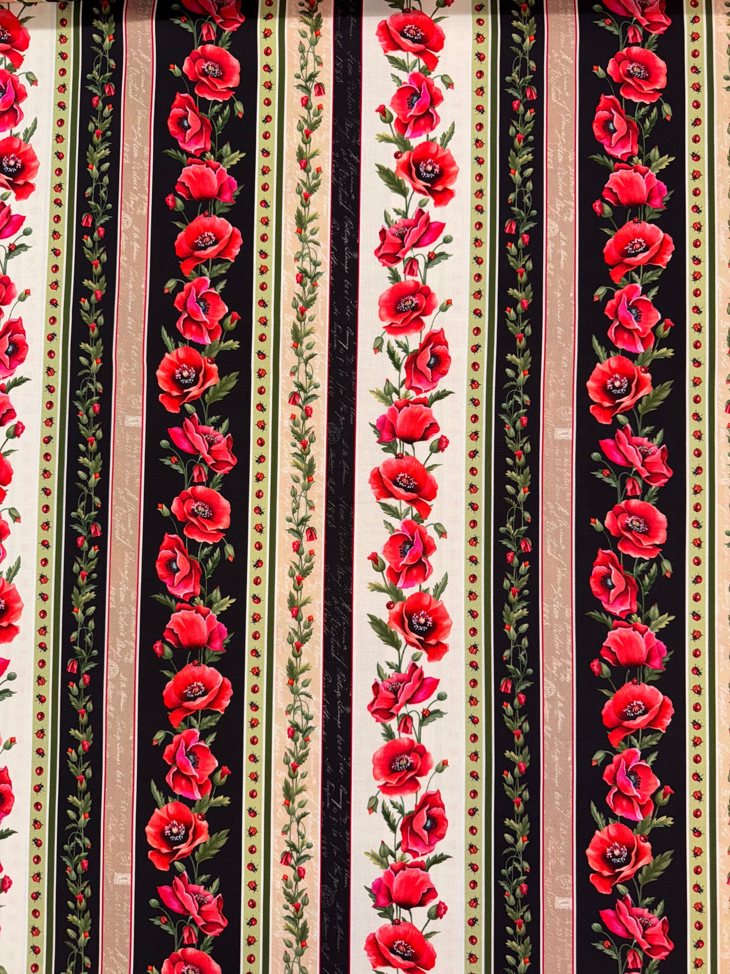 What's Poppin Poppy Stripe