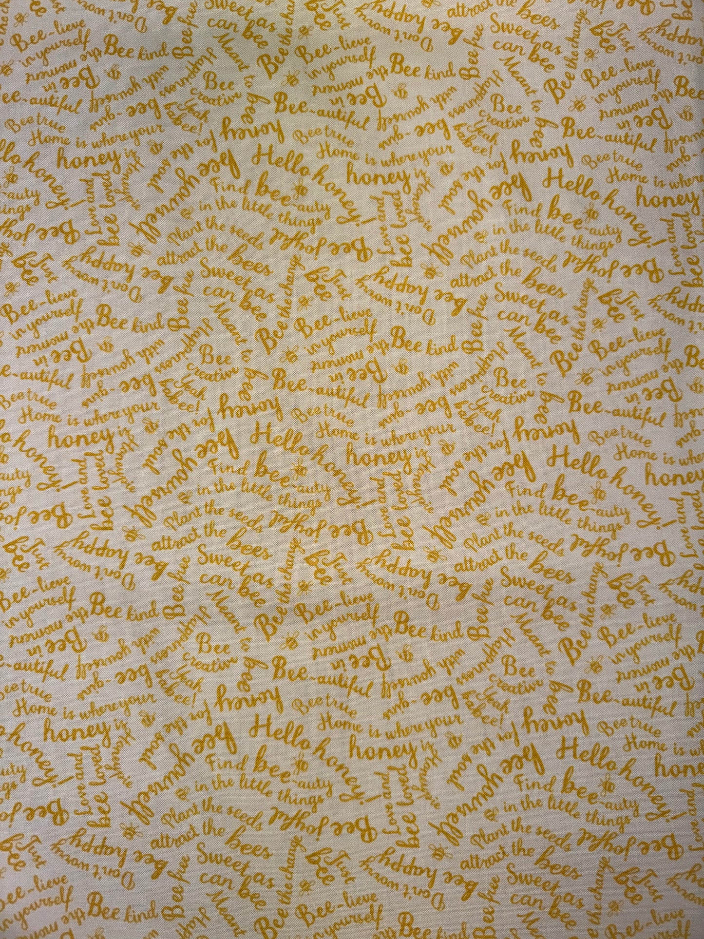 Meant to Bee Honey Recipes with Cream with Yellow Writing