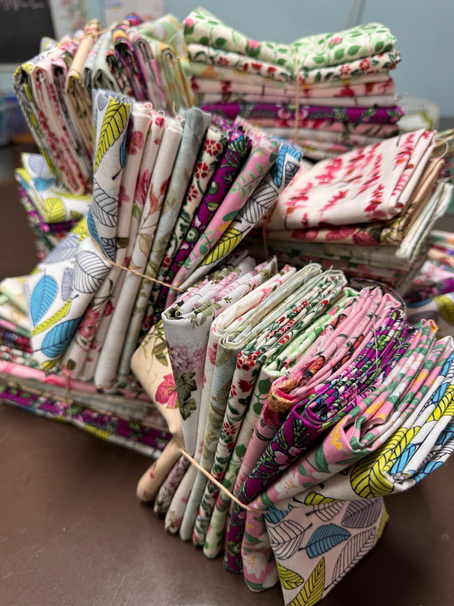 Floral Fat Quarter Mystery Bundle of 10