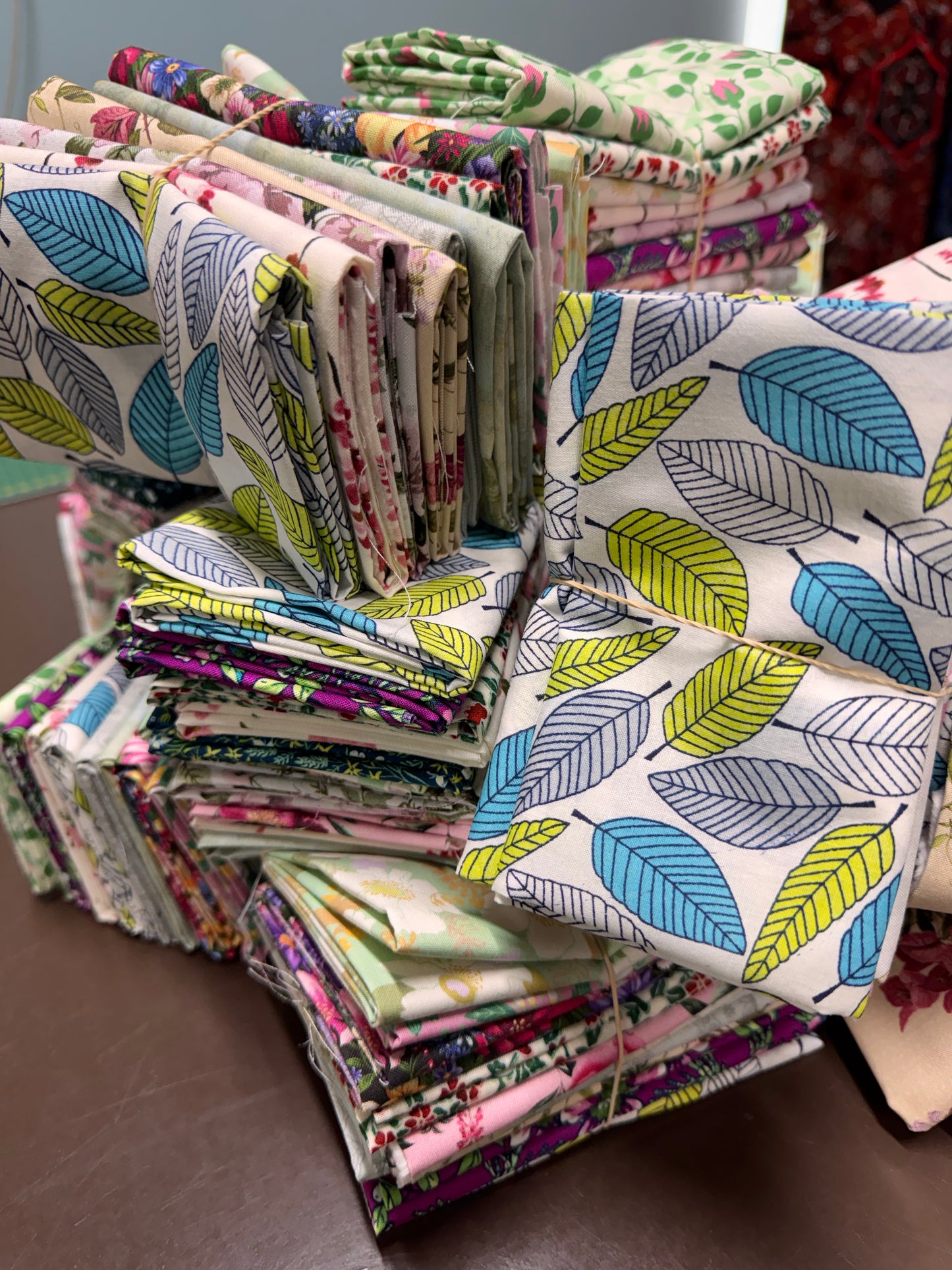 Floral Fat Quarter Mystery Bundle of 10