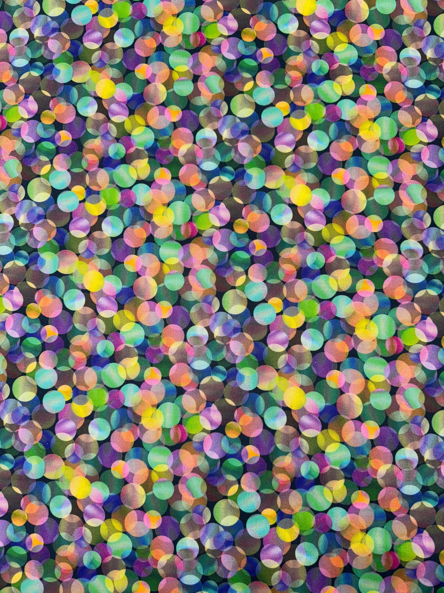 Multi coloured Spots. 82030-4