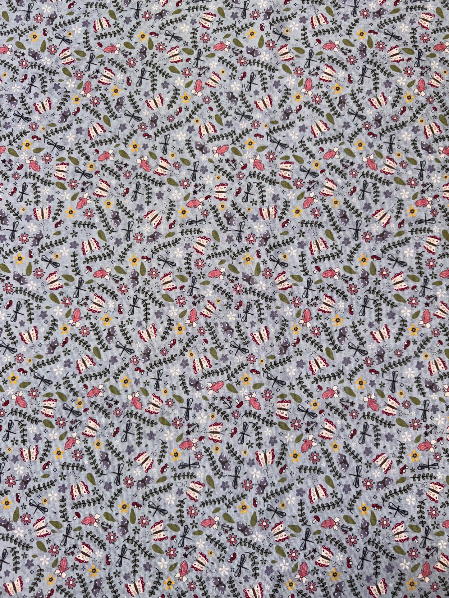 Fairy Garden - Blue by Lynette Anderson