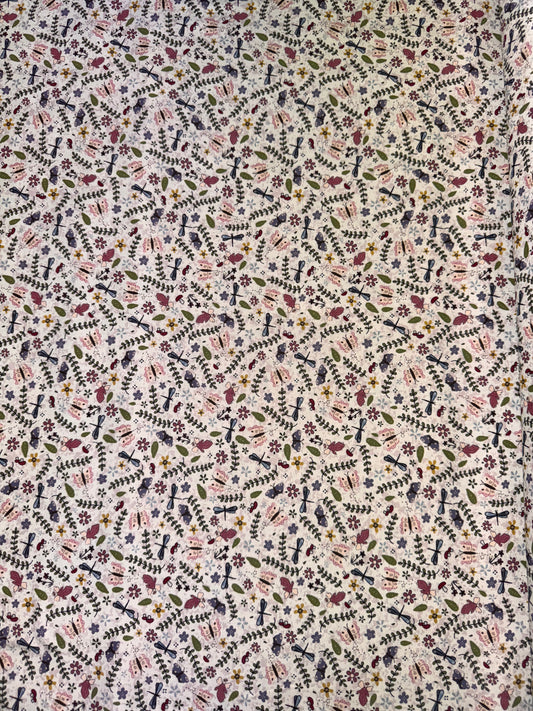 Fairy Garden - Cream by Lynette Anderson