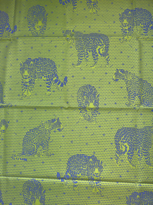 Tula Pink Daydreamer Collection .5m Pieces - Lil Jaguars - Green
