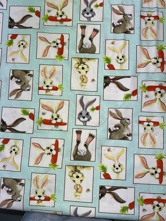 Susiebee Easter Rabbit Squares