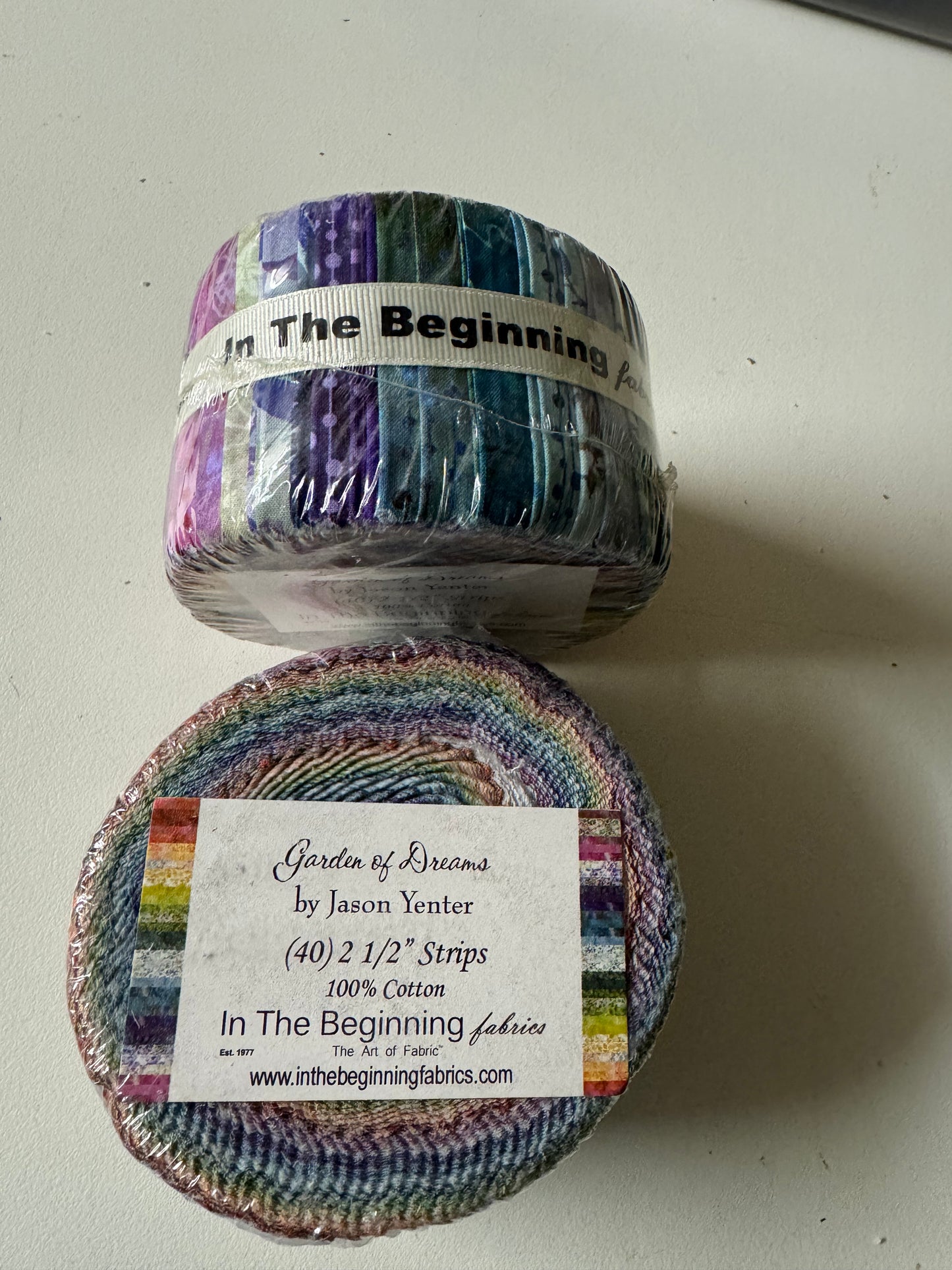 Jason Yenter Garden of Dreams Jelly Roll -40 x 2.5" Strips