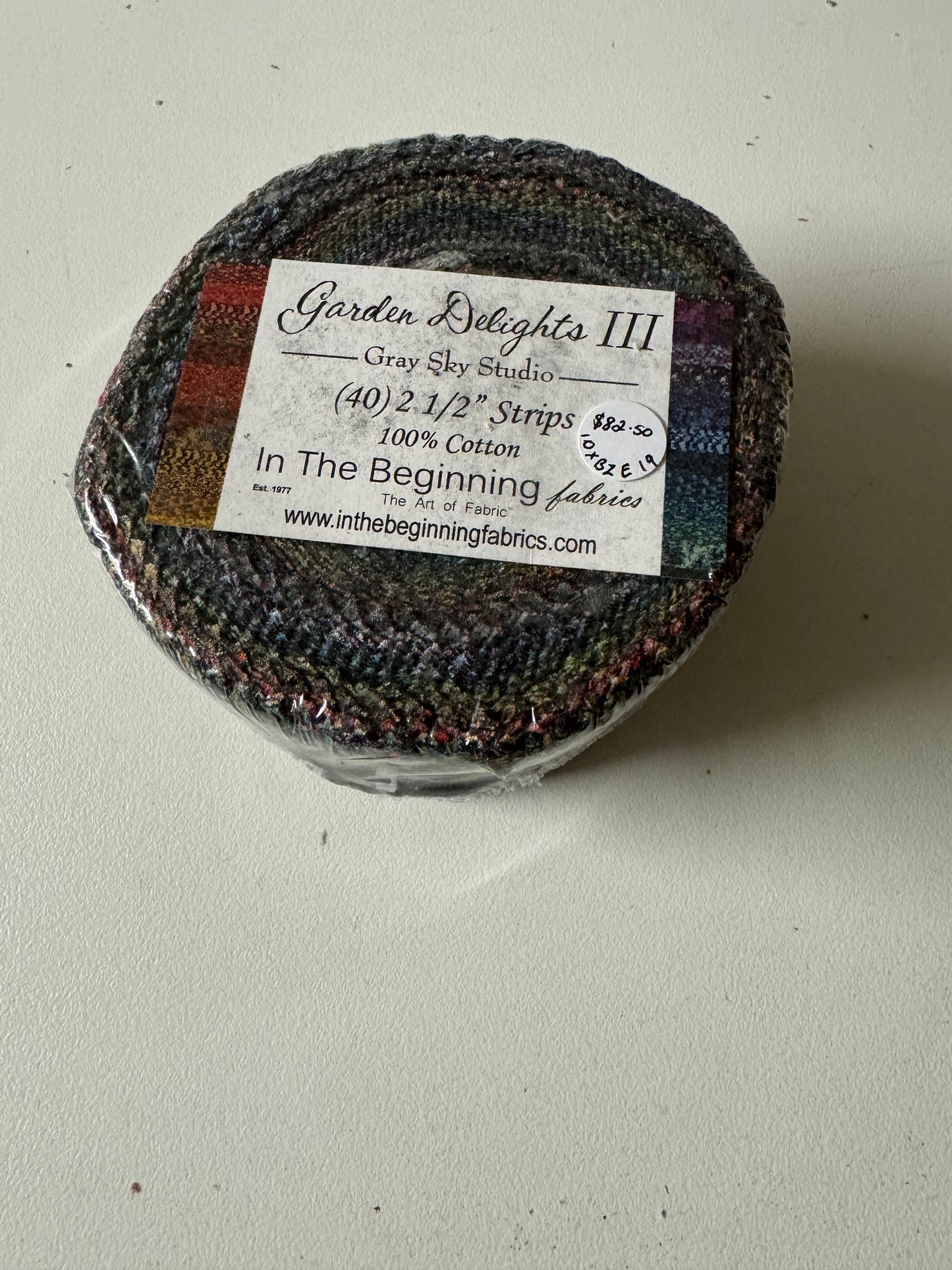 Jason Yenter Garden Delights III Jelly Roll -40 x 2.5" Strips