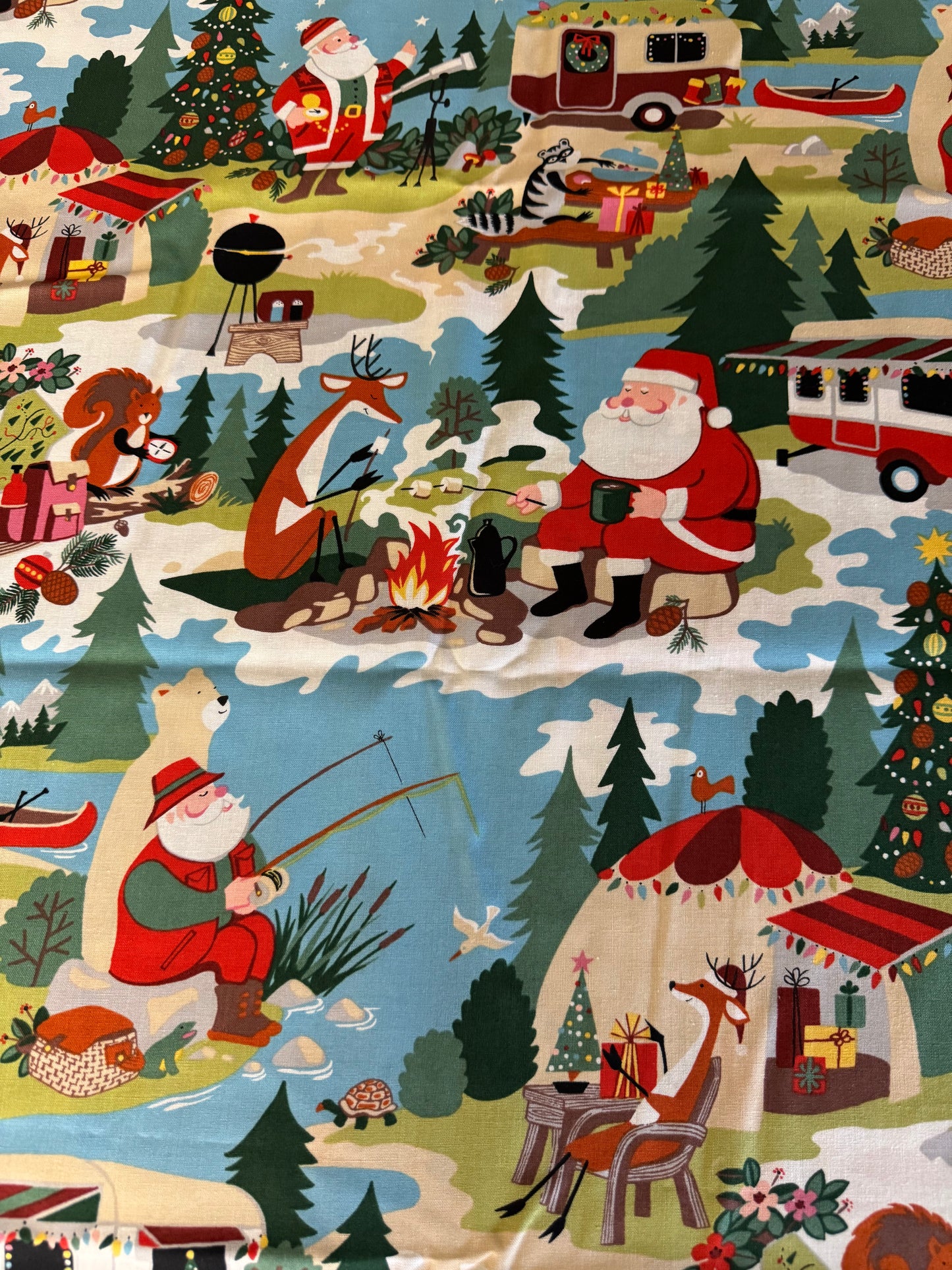 Santa Goes Glamping
