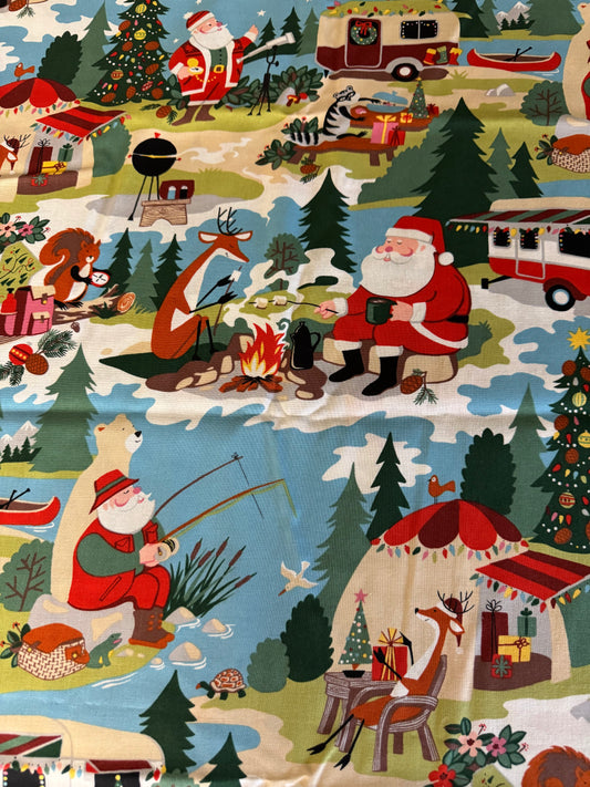 Santa Goes Glamping