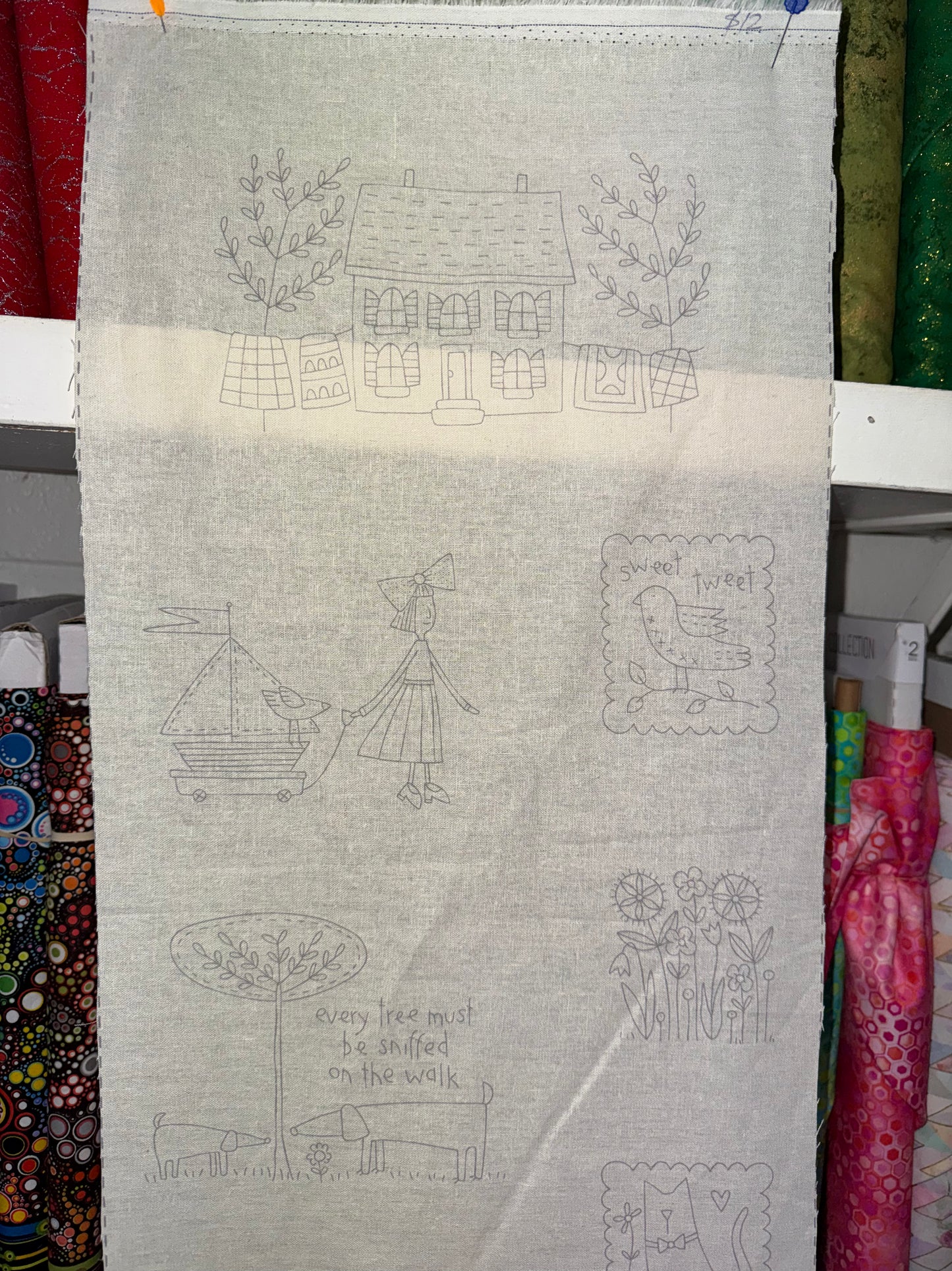 DV7778 Stitchery - Out and About by Natalie Bird