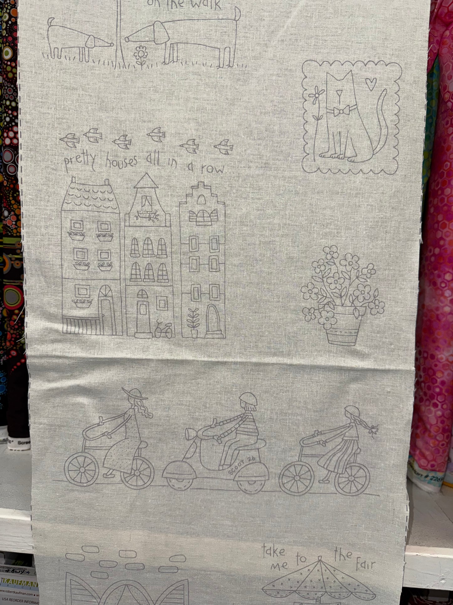 DV7778 Stitchery - Out and About by Natalie Bird