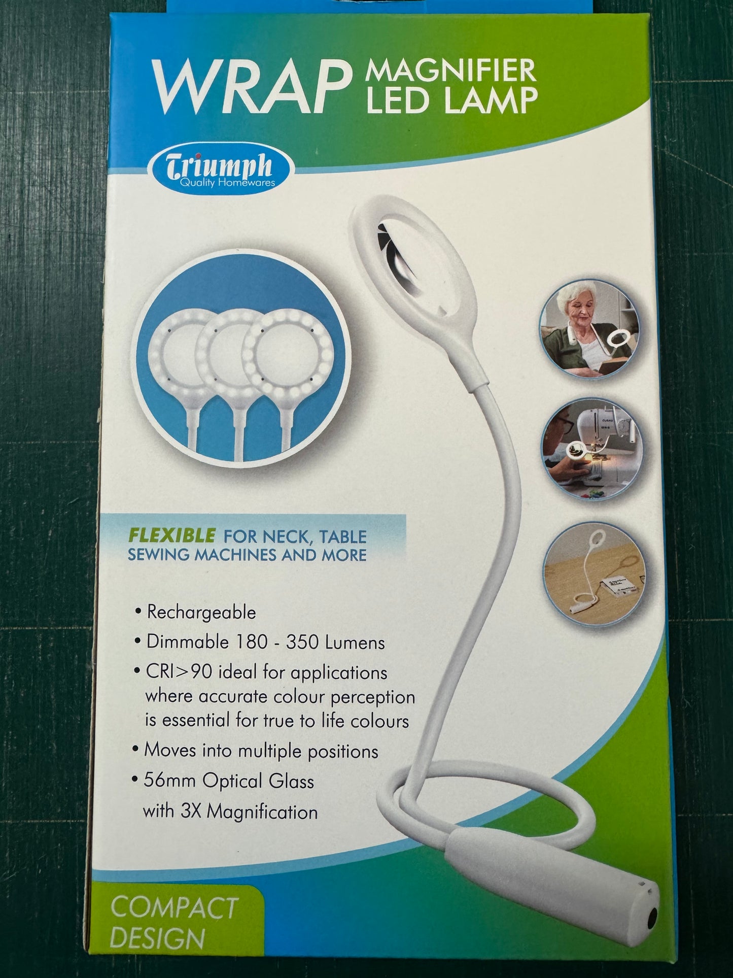 Triumph Magnifier Wrap LED Lamp