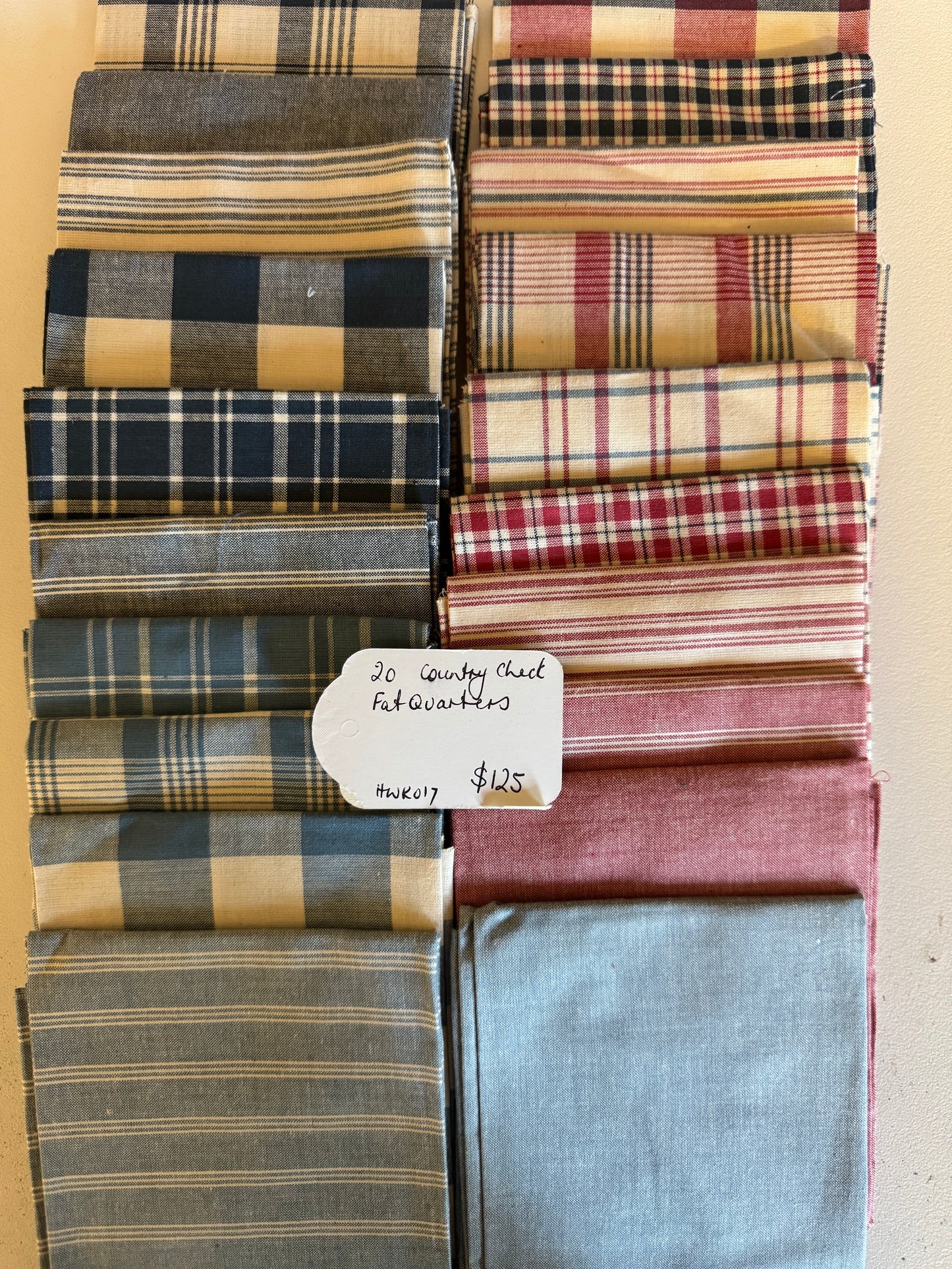Country Check - 20 Fat Quarters Bundle