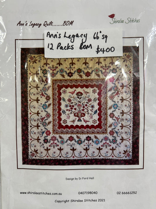 Ann’s Legacy Quilt