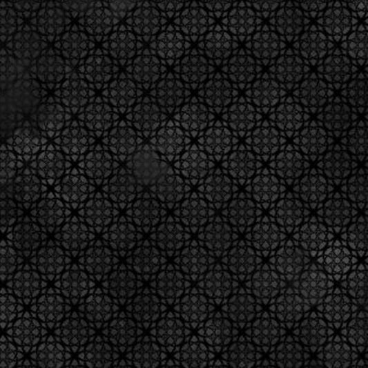 Australian Garden Twist by Jason Yenter - Black Celtic Knot background