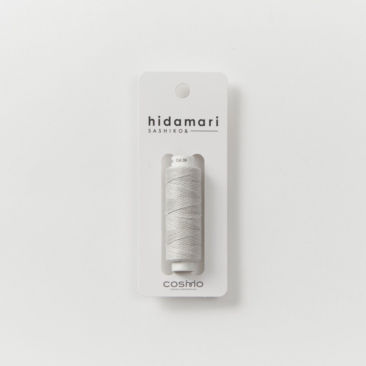 Cosmo Sashiko Thread 301.39 Light Grey