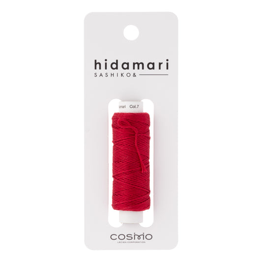 Cosmo Sashiko Thread 301.7 Dark Red