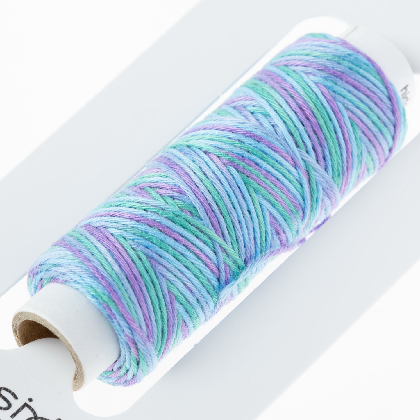 Cosmo Sashiko Thread 302.305 Variegated Blue Mauve Green