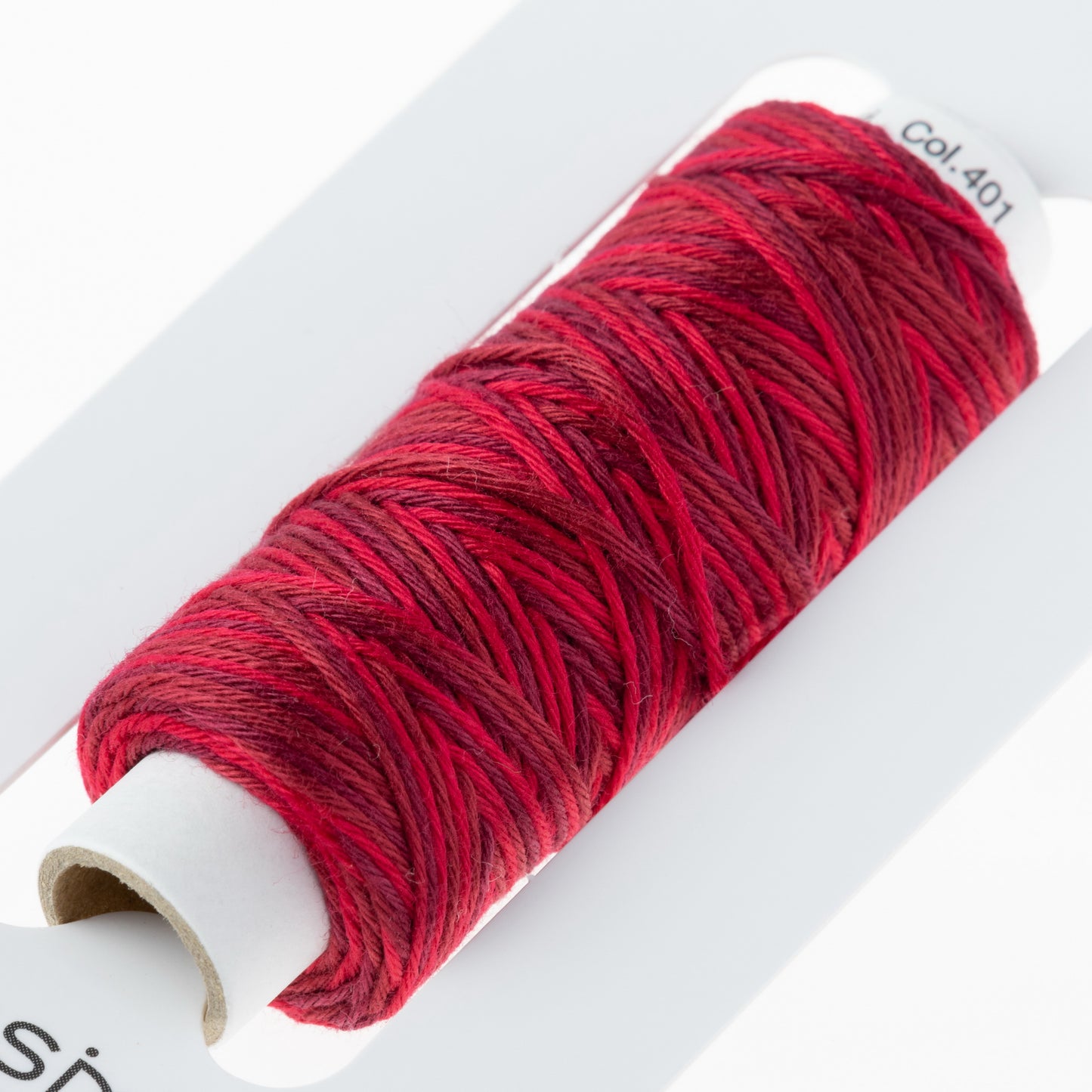 Cosmo Sashiko Thread 302.401 Variegated Deep Red