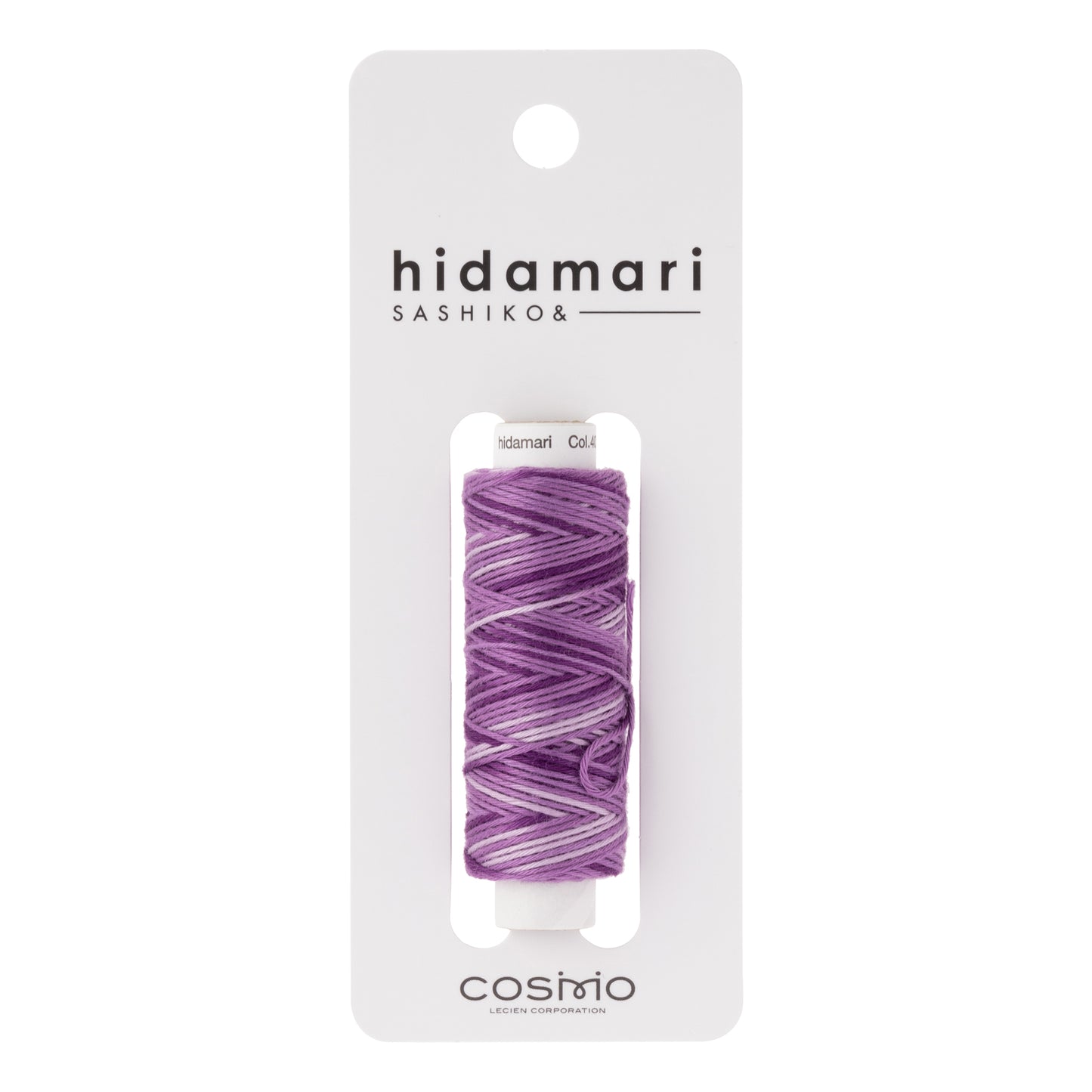 Cosmo Sashiko Thread 302.403 Variegated Purples