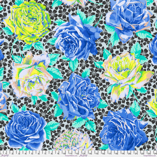 Kaffe Fassett - Rose Bloom - Blue