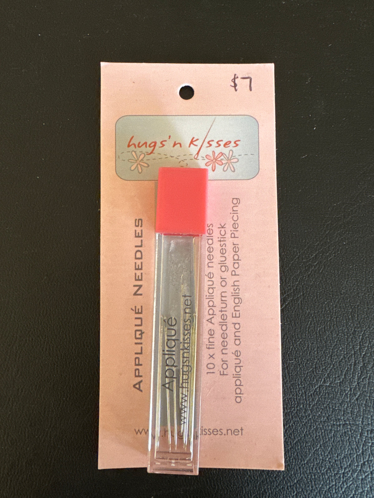 HNK Applique Needles - pack of 10 Fine Applique Needles