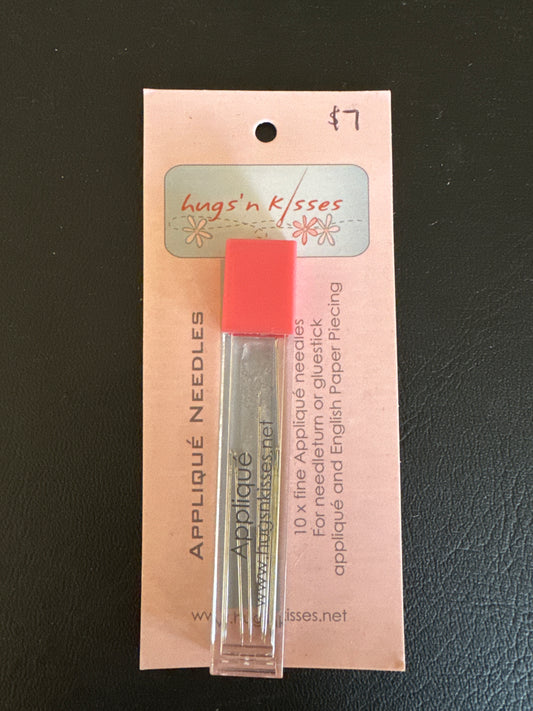HNK Applique Needles - pack of 10 Fine Applique Needles