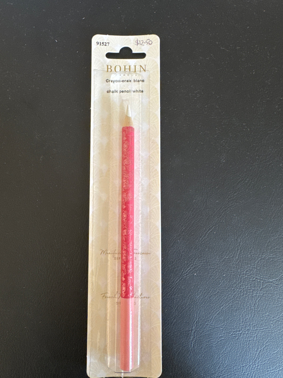Bohin Chalk Pencil White