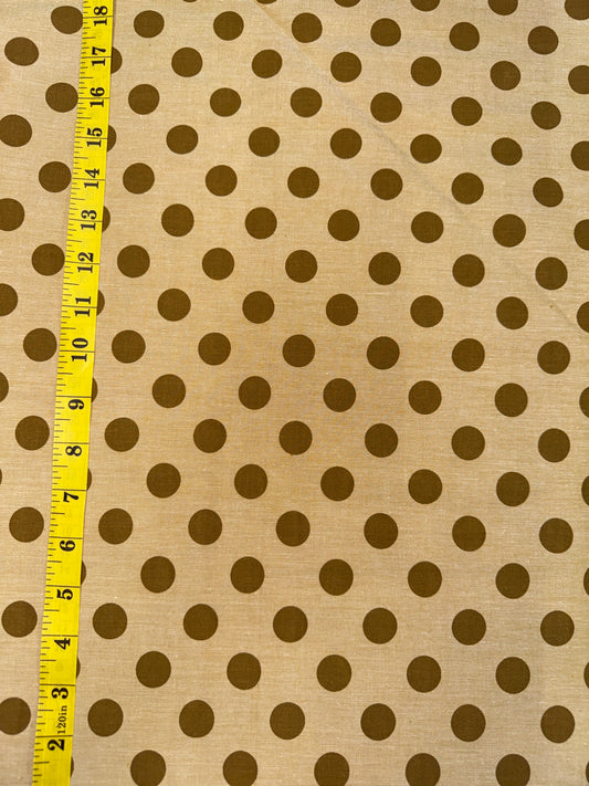 Tilda Chambray Dots Dijon
