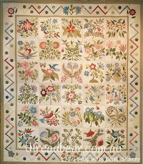 The Caswell Quilt c. 1835 Pattern Pack