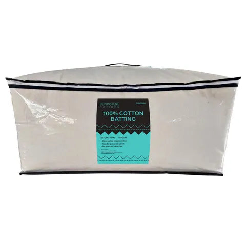 Devonstone 100% Cotton Wadding Batting 2.54m wide