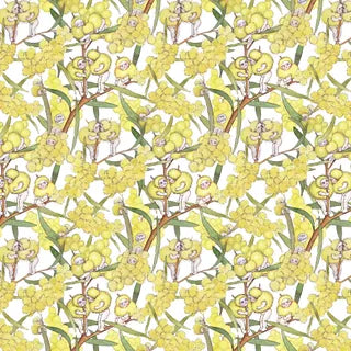 MG1002 May Gibbs Blossom Babies White