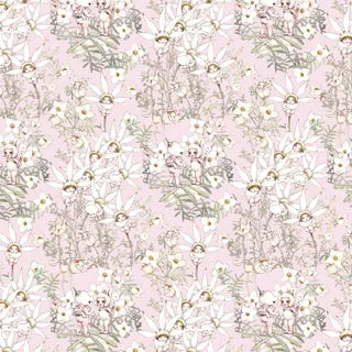 MG1020 May Gibbs Pastel Flowers Pink