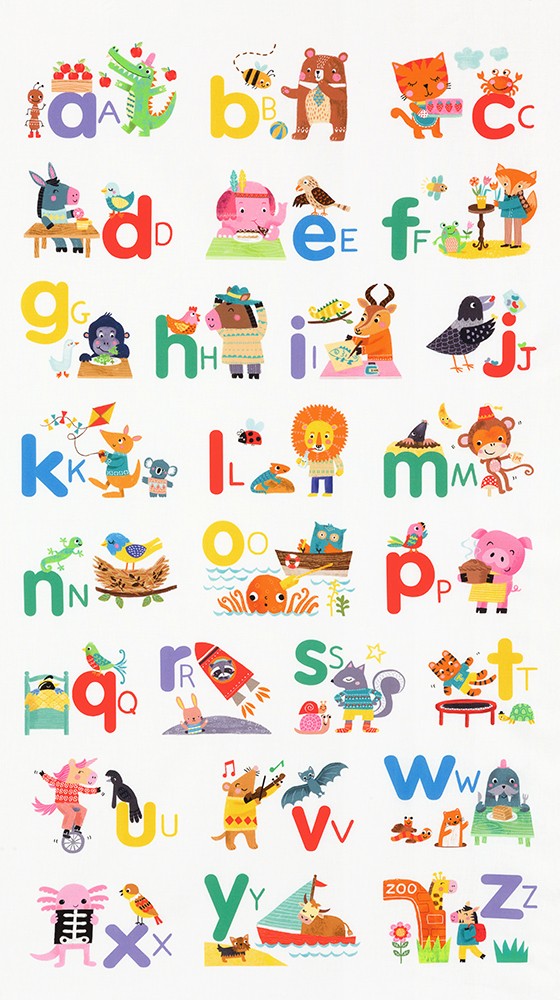Robert Kaufman - Fun-2-3 Alphabet Panel