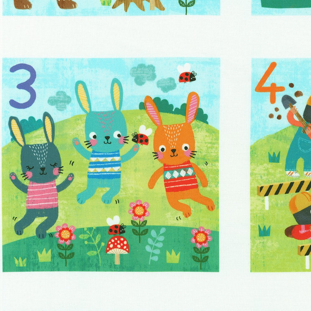 Robert Kaufman - Fun-2-3 - Number Panel