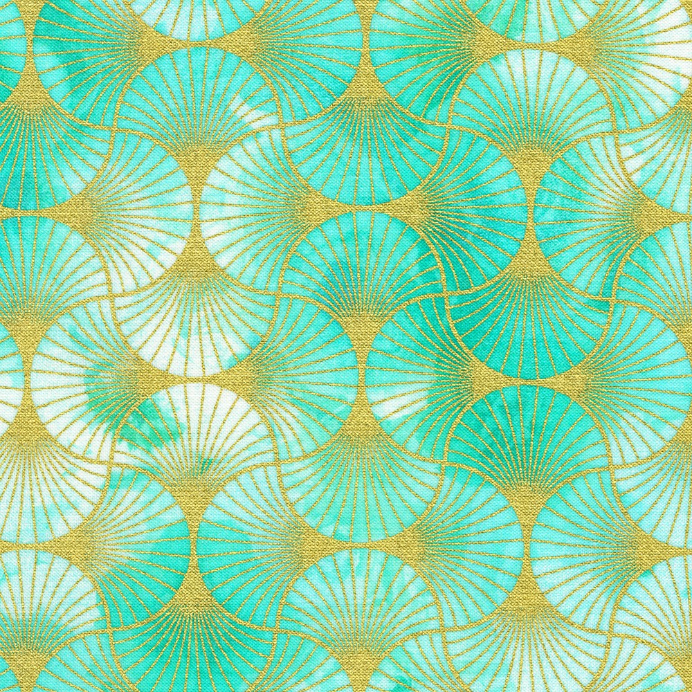 Robert Kaufman - Golden Vibes - Fans in Aqua