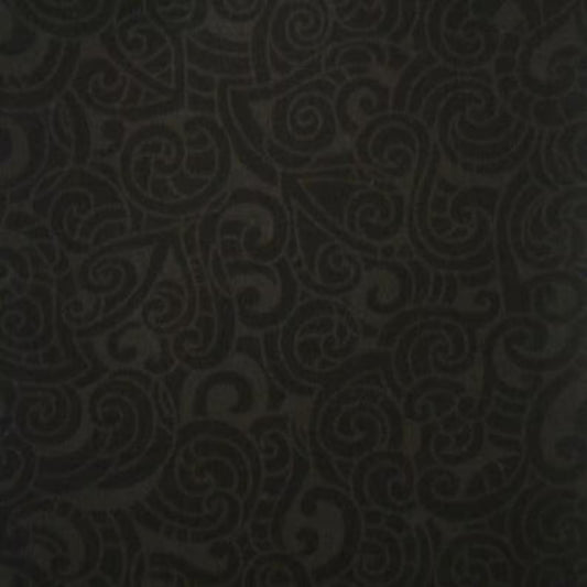 New Zealand Maori Moko - Black