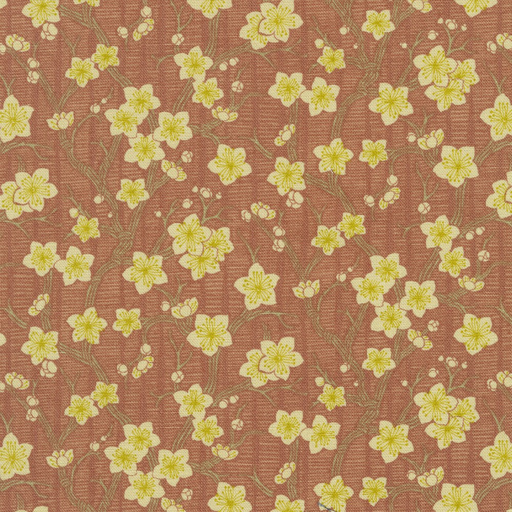 Robert Kaufman - Kyoto Gardens - Pink with small flowers