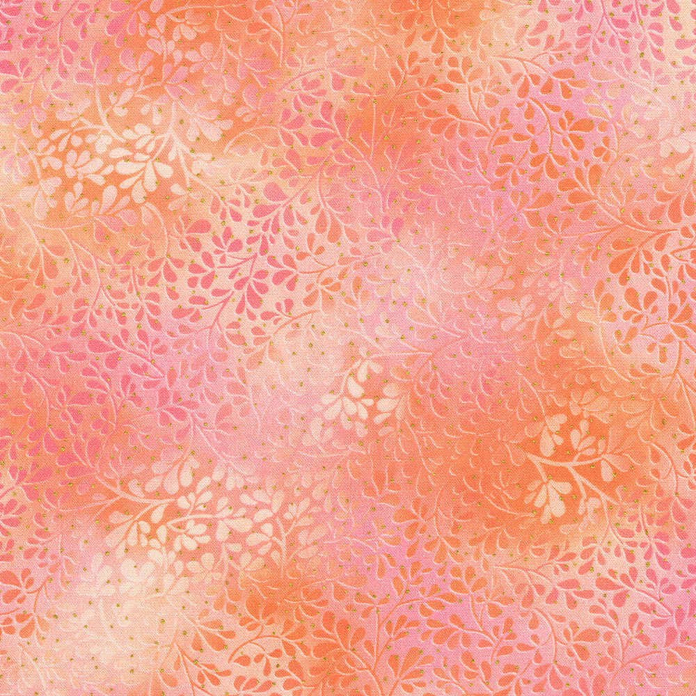 Robert Kaufman - Mixed Metallics - Pink and Gold